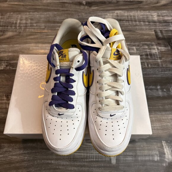Nike Air Force 1 Low Retro QS Kobe Bryant Lakers Home Size 8 main image 9